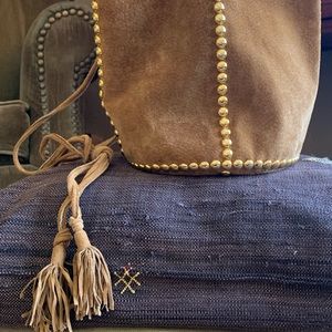 Renault Pelligrino Paris Vintage Suede Handbag
